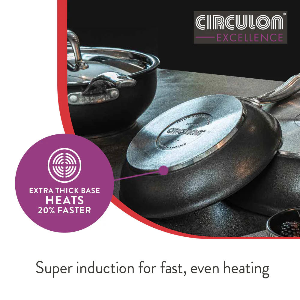 Excellence Non-Stick Induction Milk Pan - 16cm - Image 3